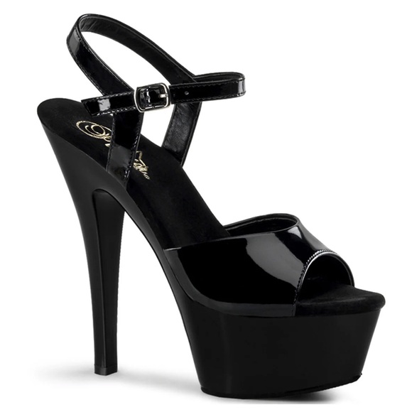 NIB Pleaser Kiss 209 Ankle-Strap Platform Heel✨ - Picture 1 of 6